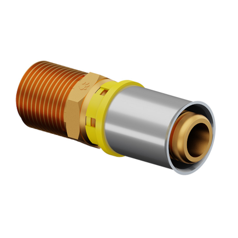 Adaptador fixo macho PEX 20-3/4" Tigre residencial