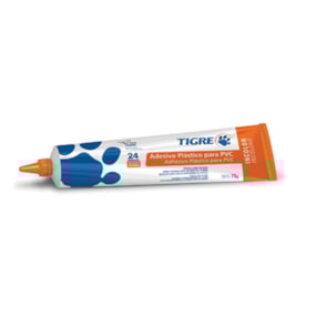 Adesivo plástico PVC incolor Tigre 75g