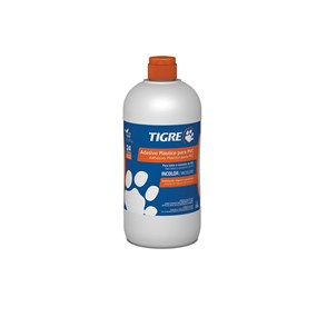 Adesivo plástico PVC incolor Tigre 850g