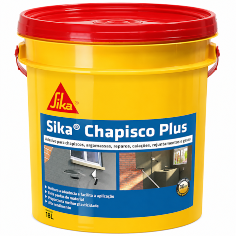Aditivo P/Chapisco Sika Chapisco Plus 18 Litros