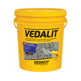 Aditivo plastificante Vedalit balde 18,5kg