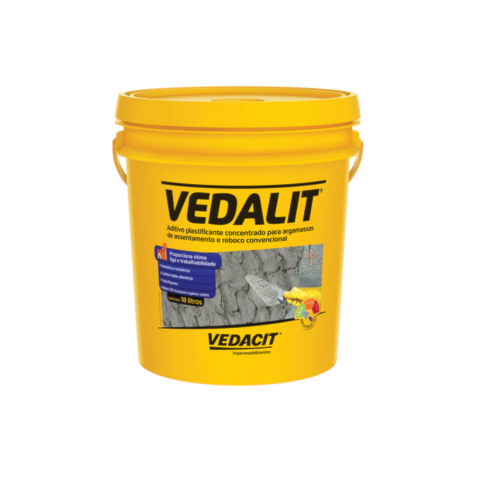Aditivo plastificante Vedalit balde 18,5kg