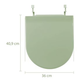 Assento Astra Calypso cor verde água TCP/PP*VDA51