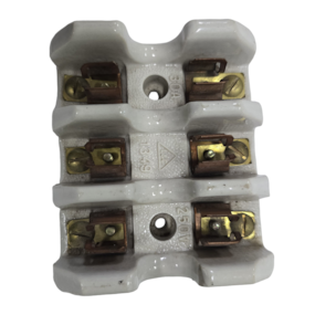 Base Fusível Cartucho 3 x 30amp Lorenzetti Ref:1349