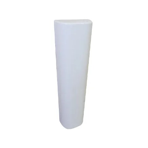 Coluna de mármore sintético branco p/ tanque 20/22/34L Corso