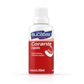 Corante Eucatex Vermelho