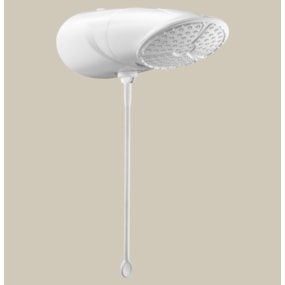 Ducha Lorenzetti Top Jet 4 temp.  220v X 6400w Branco Ducha Lorenzetti Top Jet 4 temp.  220v X 6400w Branco