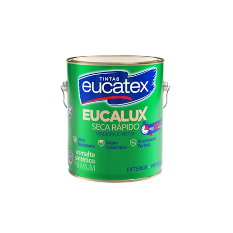 Esmalte sintético brilho Eucatex 3,6L Azul del Rey