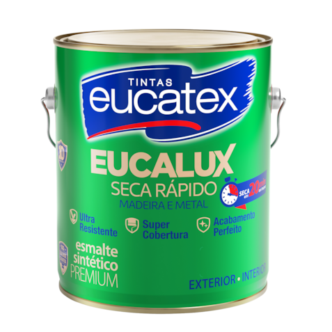 Esmalte Sintético Eucatéx 3.6Lt Alumínio