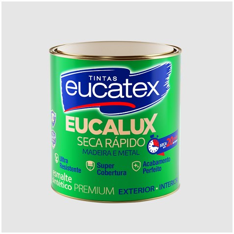 Esmalte sintético Eucatex brilhante 0,9L Areia