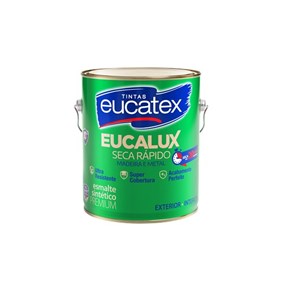Esmalte sintético Eucatex brilhante 3,6L Gelo