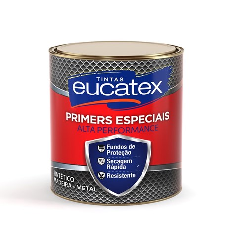 Esmalte Sintético/Primer Eucatex 900ml Grafite Escuro Fosco