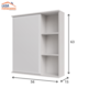Espelheira MGM Mod.Treviso 56cm Branco