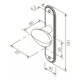 Fechadura externa Pado Concept 404-40 cromada