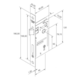 Fechadura externa Pado Concept 404-40 cromada