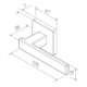 Fechadura interna Pado Concept 408-40 cromada