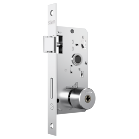 Fechadura Stam 1800/35 Tetra Cromado Espelho de Inox Fechadura Stam 1800/35 Tetra Cromado Espelho de Inox