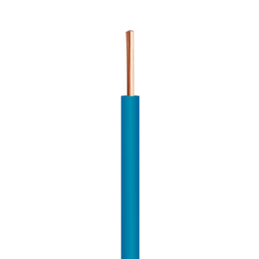 Fio sólido/rígido normatizado 1,5mm azul Condvolt