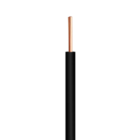 Fio sólido/rígido normatizado 1,5mm preto Condvolt