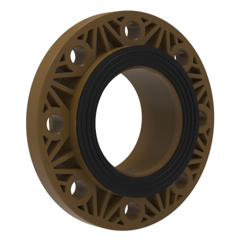 Flange livre c/ furos p/ tubos PBS 110MM Tigre