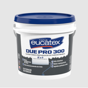 Fundo preparador de parede branco Due Pro 300 3,6L