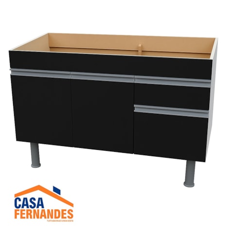 Gabinete Baby MC 114    Preto Total
