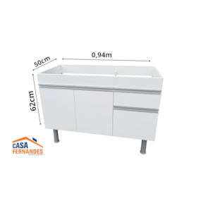 Gabinete Baby MC P/Pia 100 Branco