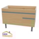 Gabinete Baby MC P/Pia 100 Cor Amadeirado Total