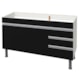 Gabinete Barcelona MC P/Pia 180 Preto Total