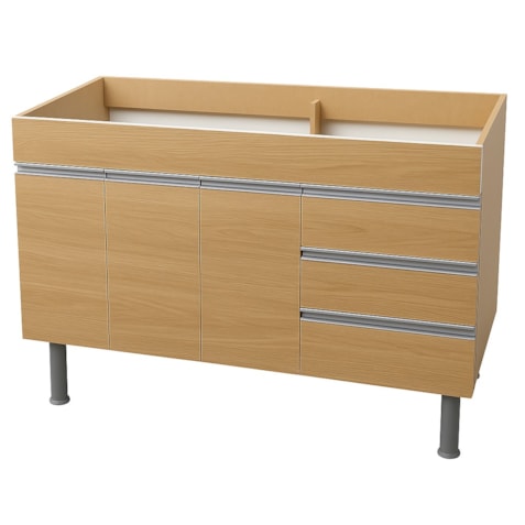 Gabinete Barcelona MC P/Pia 180 Total Amadeirado