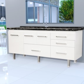 Gabinete Bonatto Life 200 branco