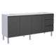 Gabinete Cozimax Aço Gaia P/Pia 200m Preto