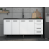  Gabinete Cozimax Aço Juno P/Pia 180 Branco