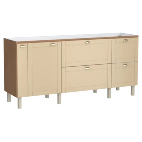 Gabinete Cozimax GROU 1,94 JQB/AREIA P/Pia 200