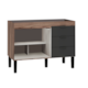 Gabinete Cozimax Madeira 114m Flamingo Preto