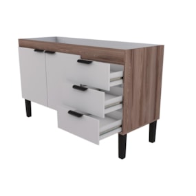 Gabinete Cozimax Madeira 120 Flamingo Branco
