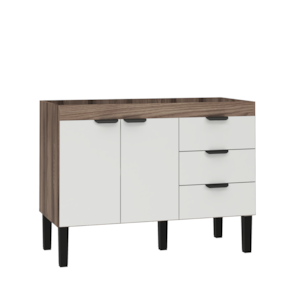 Gabinete Cozimax Madeira 120 Flamingo Branco