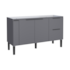 Gabinete Cozimax Madeira Cisne 150 Cinza
