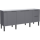 Gabinete Cozimax Madeira Cisne 200 Cinza