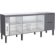 Gabinete Cozimax Madeira Cisne 200 Cinza