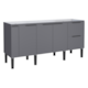 Gabinete Cozimax Madeira Cisne P/Pia 180 Cinza