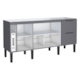 Gabinete Cozimax Madeira Cisne P/Pia 180 Cinza