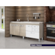 Gabinete Fimap Classic P/Pia 180 Maple/Branco