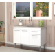 Gabinete Fimap Vitória P/Pias de 120  Branco