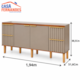 Gabinete MGM Agata 1,94m Cappucino/Freijo P/Pia 200