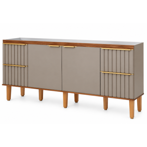Gabinete MGM Agata 1,94m Cappucino/Freijo P/Pia 200