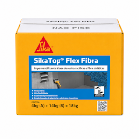 Impermeabilizante SikaTop Flex Fibra 18kg para Piscinas e Caixas d’Água