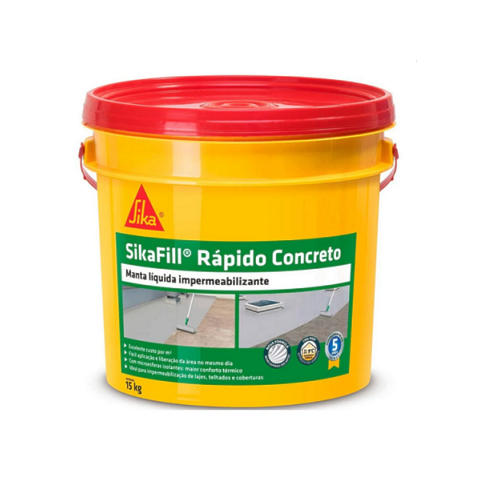 Manta Líquida SikaFill Rápido Concreto 15kg Sika