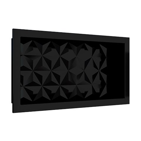 Nicho Cozimax 60x30 textura triangular preto