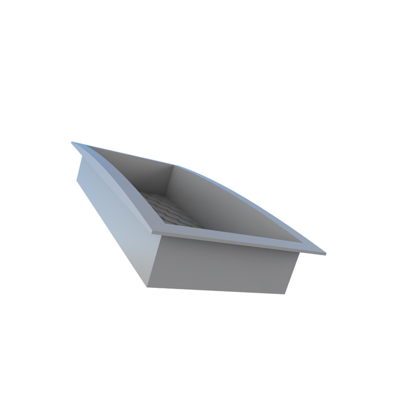 Nicho Cozimax Injetado 660Mm Cinza 60X30